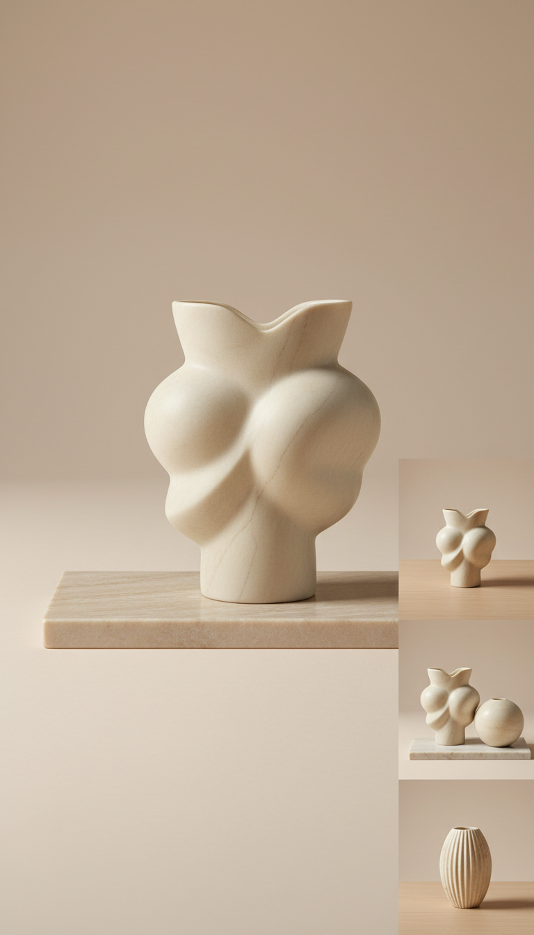 Marble Sculpture Accent Piece